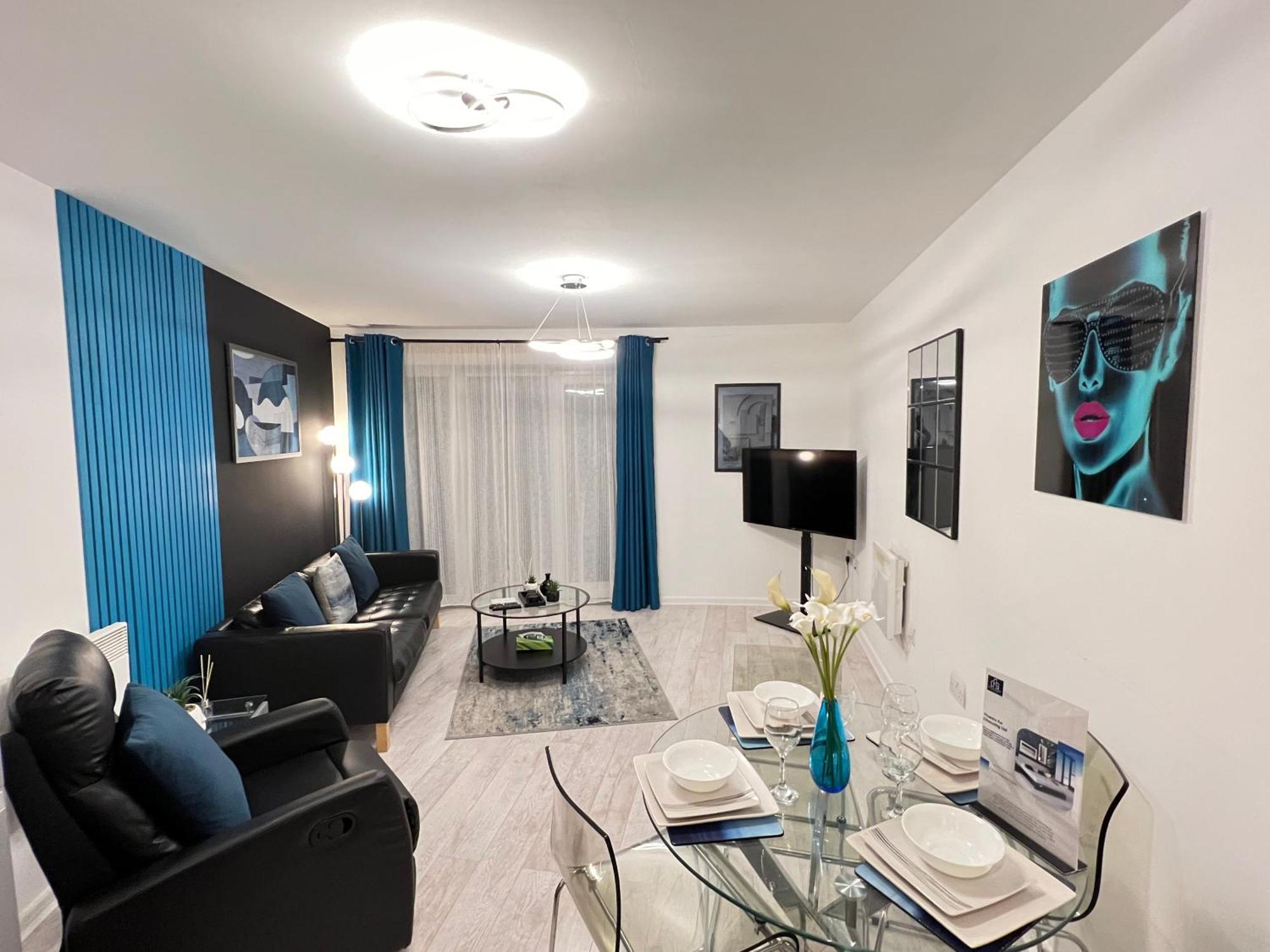 Cityfront Modern Apt Near City Centre/Etihad, Free Parking Манчестер Екстер'єр фото